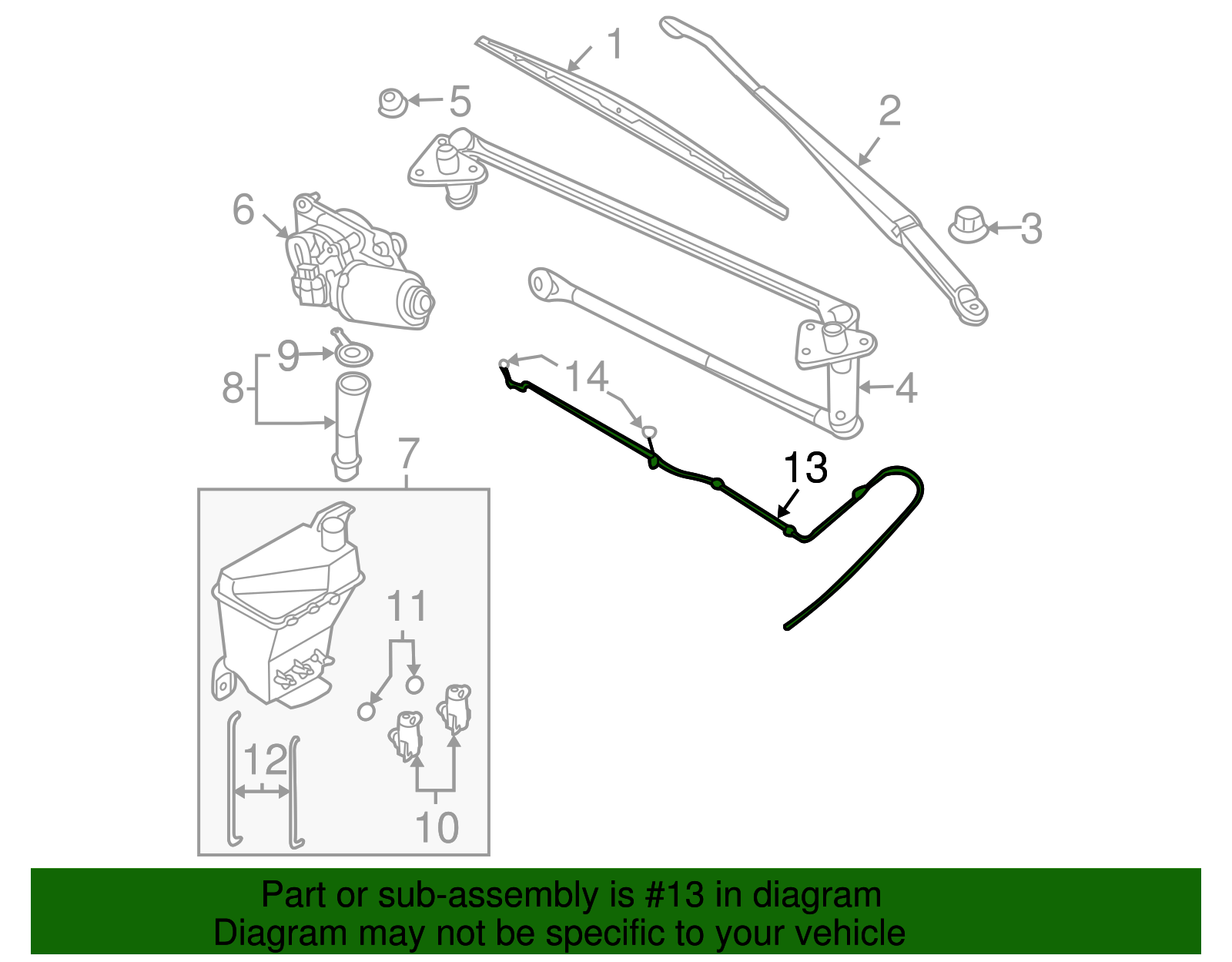 Hose - GM (96543083)