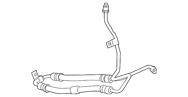 Hose Assembly, P/S Gr Inl - Cadillac (89060184)