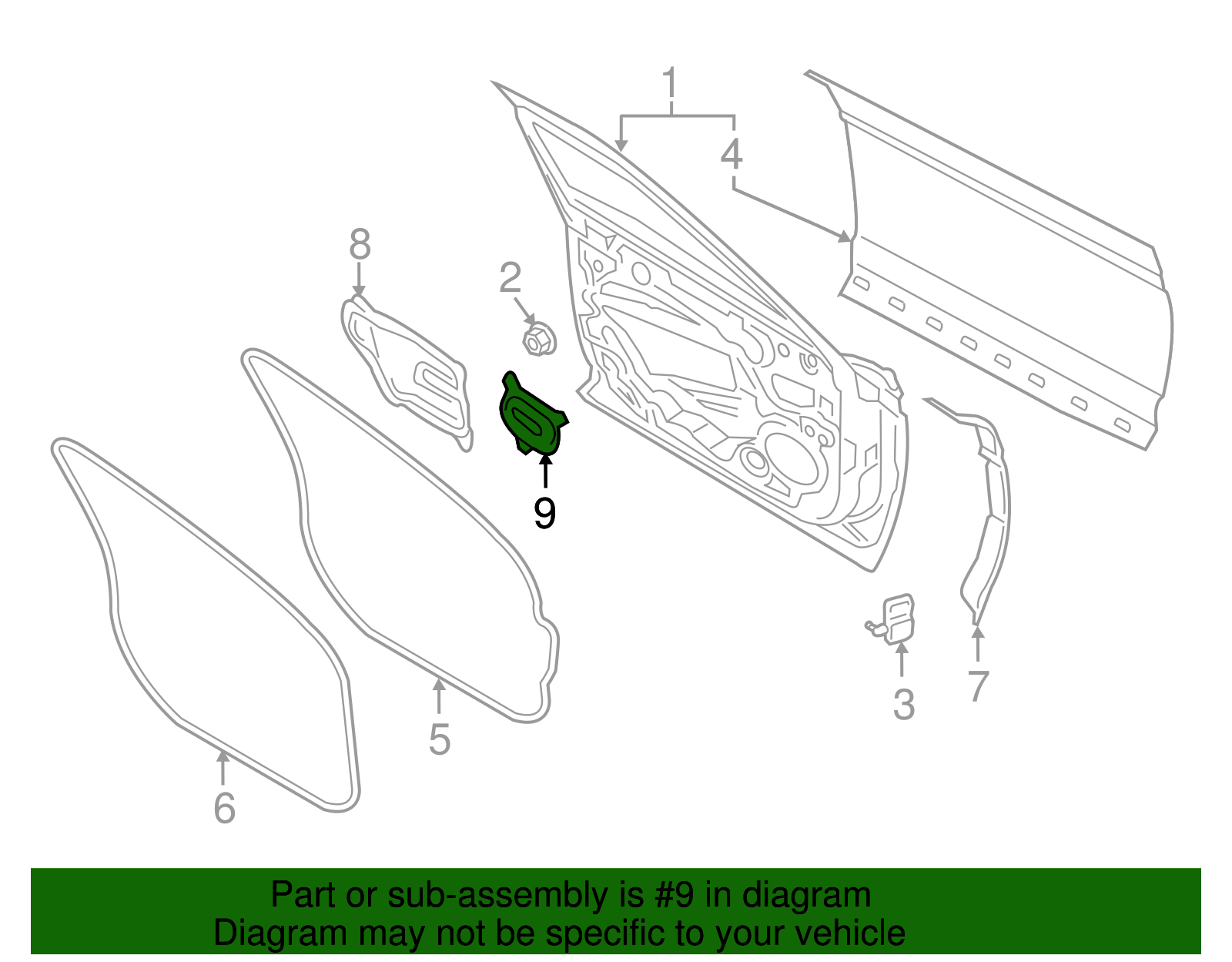 Water Deflector - Ford (GD9Z-54237A04-B)