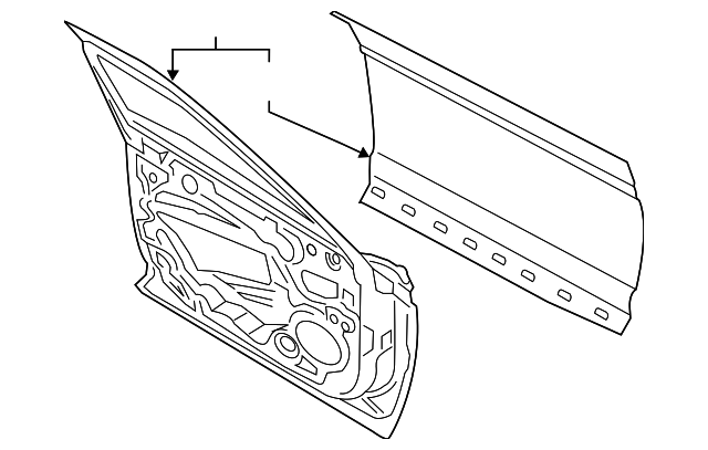 Door Shell - Ford (GD9Z-5420124-C)