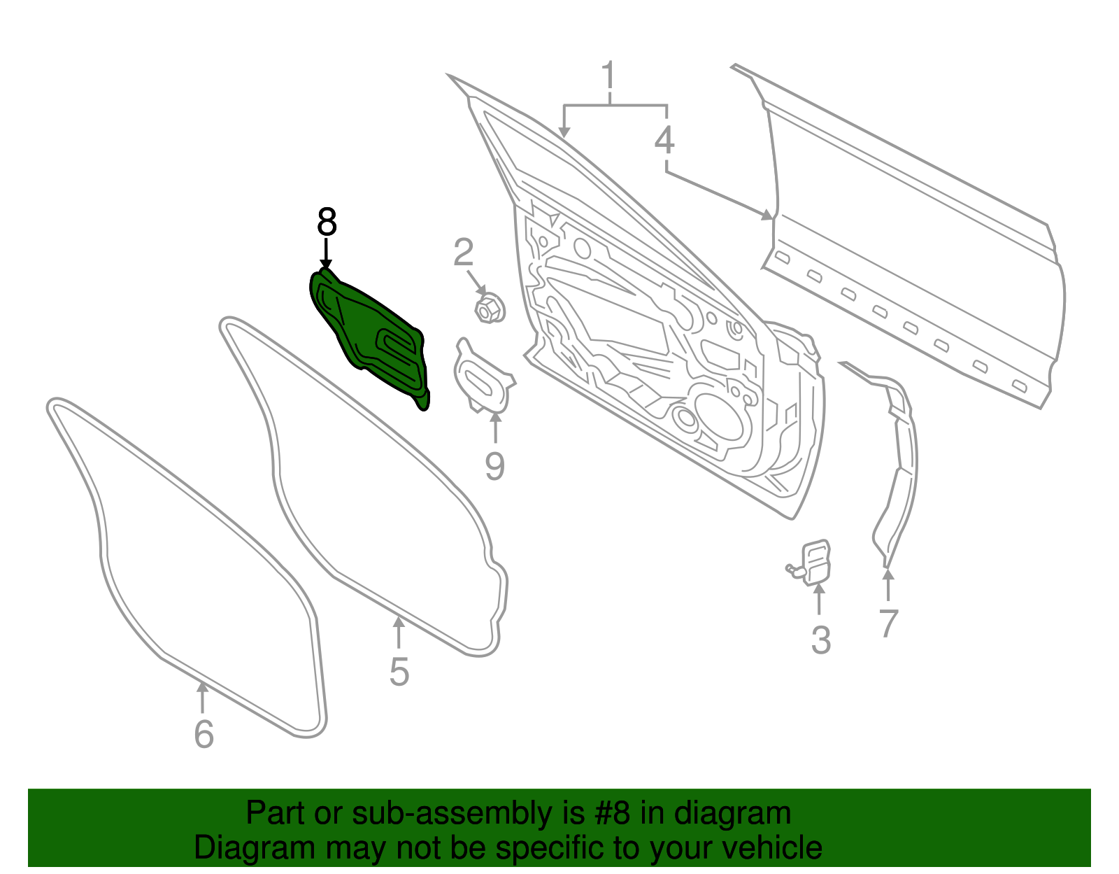 Water Deflector - Ford (GD9Z-54237A04-A)
