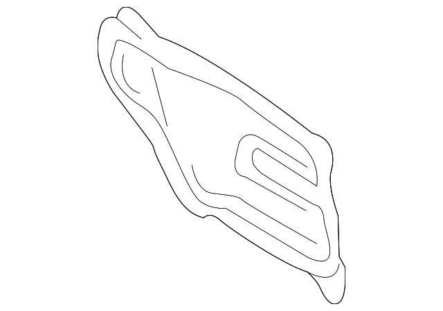 Water Deflector - Ford (GD9Z-54237A04-A)