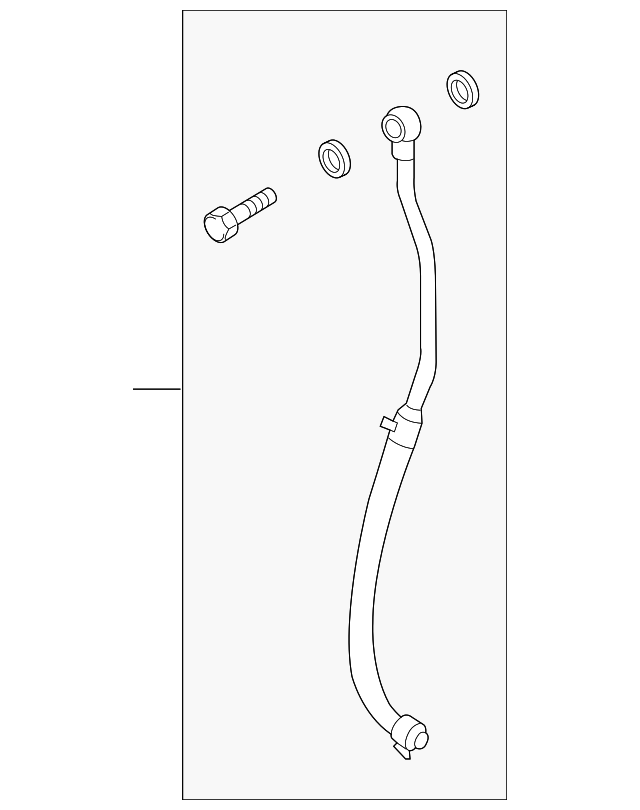 Automatic Transmission and Engine Oil Cooler Outlet Pipe Kit - GM (96536664)