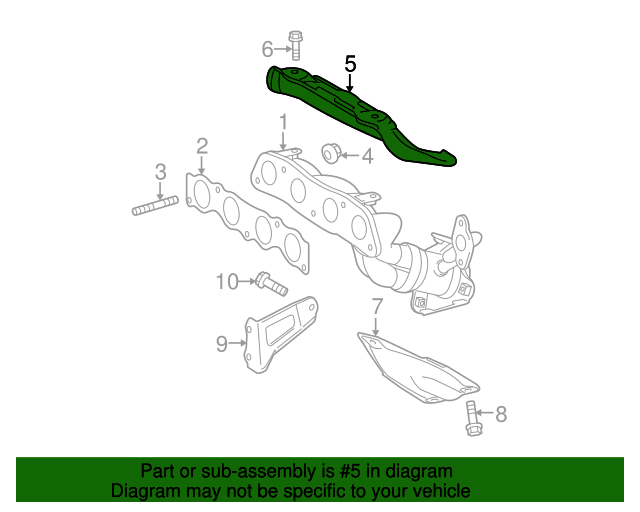 1716737080 Manifold Cover 20102018 Toyota Boch Toyota South