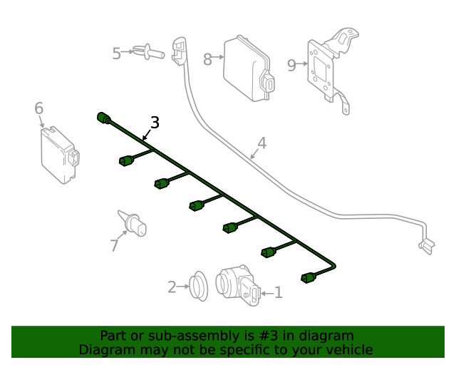 2535404018 Wire Harness 2020 MercedesBenz MercedesBenz USA Parts