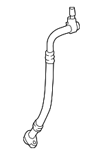 1668301415 - Heating and Ventilation: Refrigerant Line for Mercedes-Benz: GL 450, GL 550, GL 63 AMG&amp;reg;, GLE 63 AMG&amp;reg;, GLE 63 AMG&amp;reg; S, GLS 550, GLS 63 AMG&amp;reg;, ML 550, ML 63 AMG&amp;reg; Image image