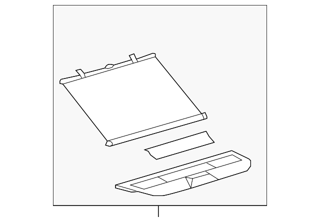 Genuine Hyundai 84750-26502-TI Console Pad Panel Assembly