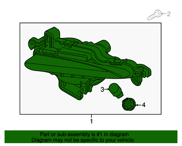 20172018 Mazda 3 Turn Signal Lamp B63C51360A