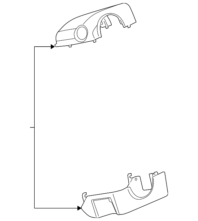 Cover Kit, Strg Col Tr - GM (88963433)