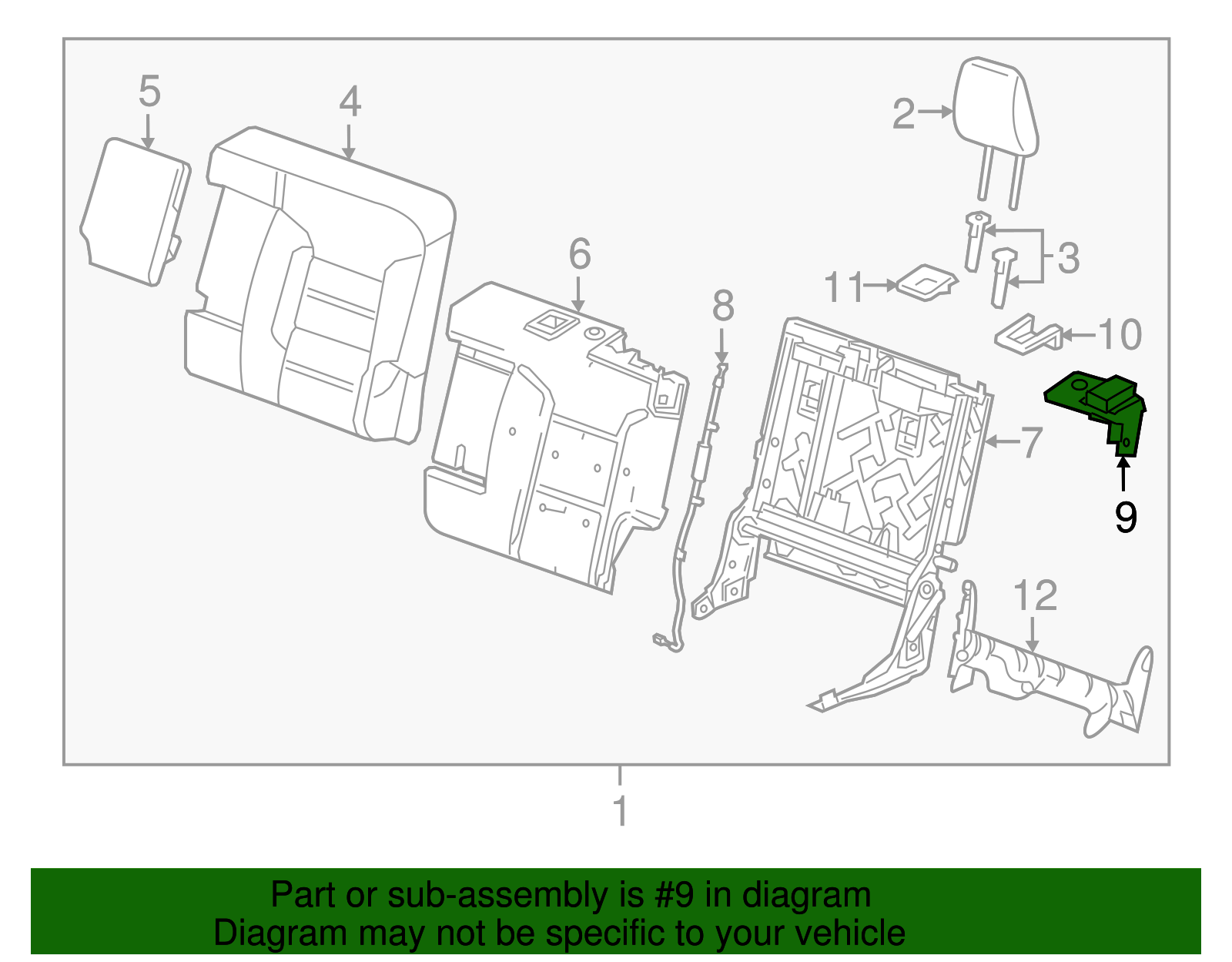 Release Handle - GM (84389794)