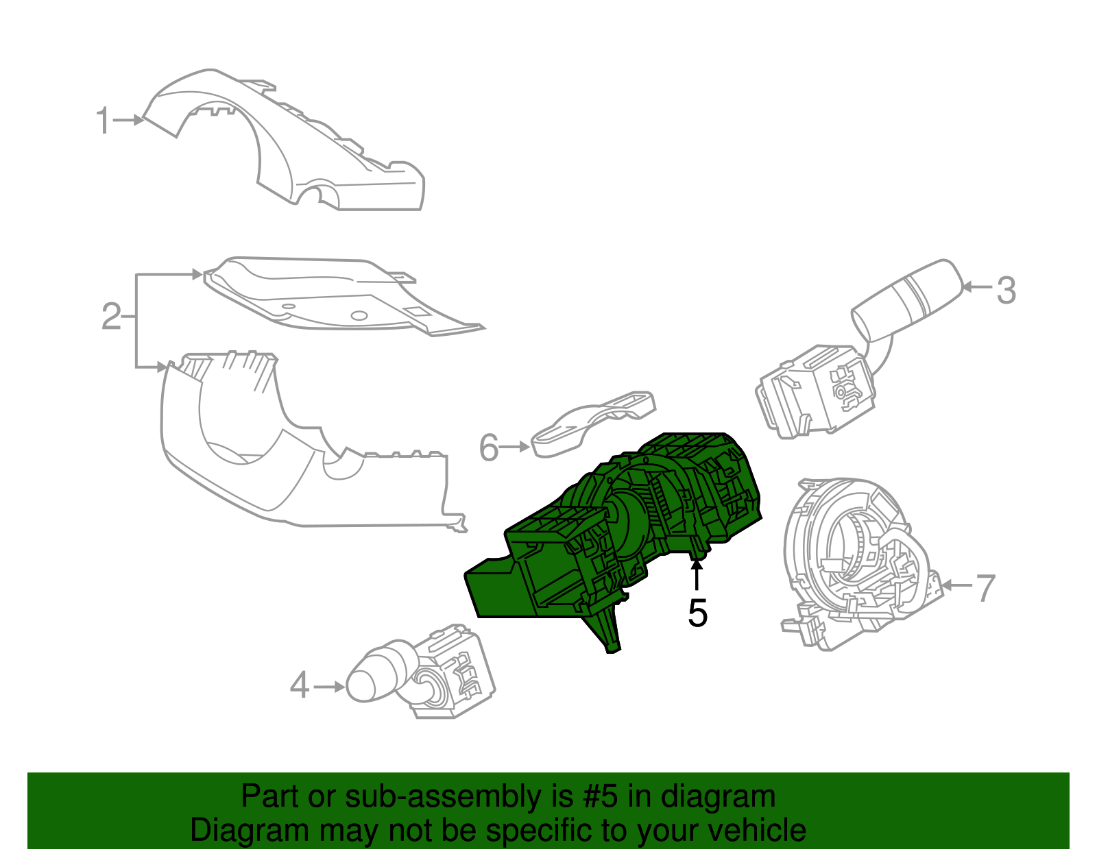 Switch Housing - Toyota (84319-WB010)
