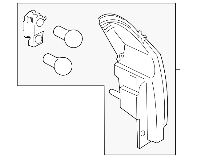 GN1Z13404G Tail Lamp Assembly 20182021 Ford EcoSport Sunrise