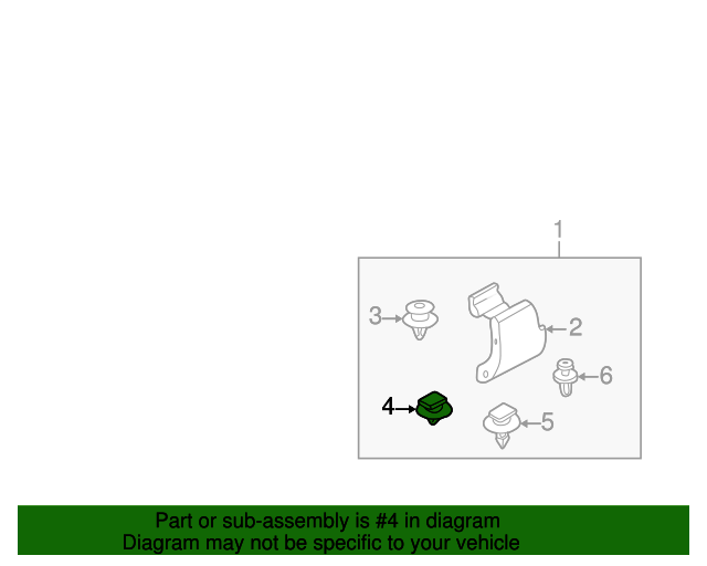 19952018 Mazda OEM NEW 1518 Mazda 3 Side Bracket Retainer Clip Molding Panel Finish KA8051RE5A