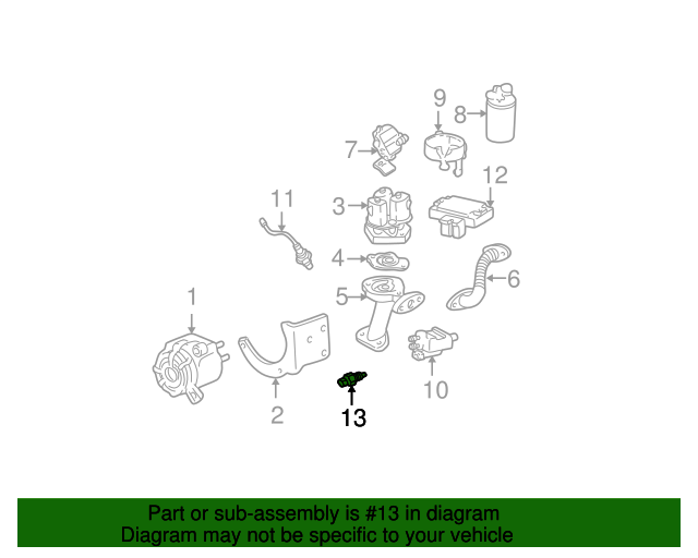 1998 GM Coolant Temp Sensor 12551708