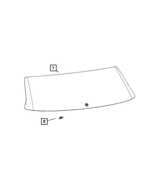 20222024 Jeep Grand Cherokee Backlite 68378376AD Wholesale MOPAR