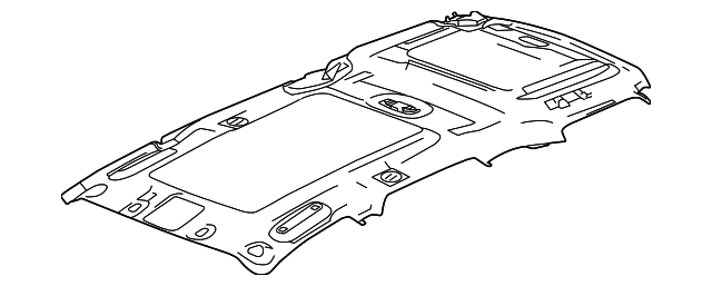 Panel Assembly, Hdlng Tr  *Left Gray            *Gray - Cadillac (89026722)