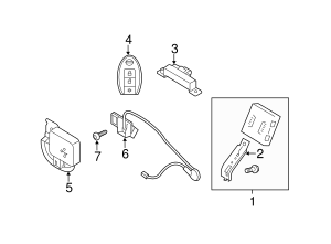 2009-2019 Nissan Antenna Assembly 285E7-1FA0A | Ziegler Nissan of ...