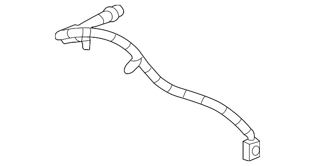 Front Driver Side Hydraulic Brake Hose - GM (84059651)