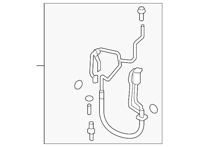 Motorcraft™ Discharge Hose - Ford (YF-37862)