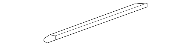 Plate Assembly-Front S/D Sill Tr               *Black - GM (10362638)