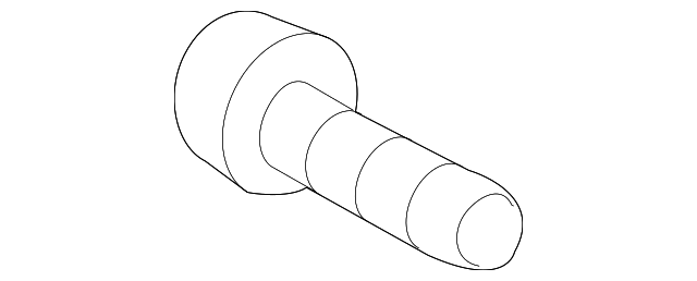 Vent Glass Bolt - Volkswagen (N-106-538-01)