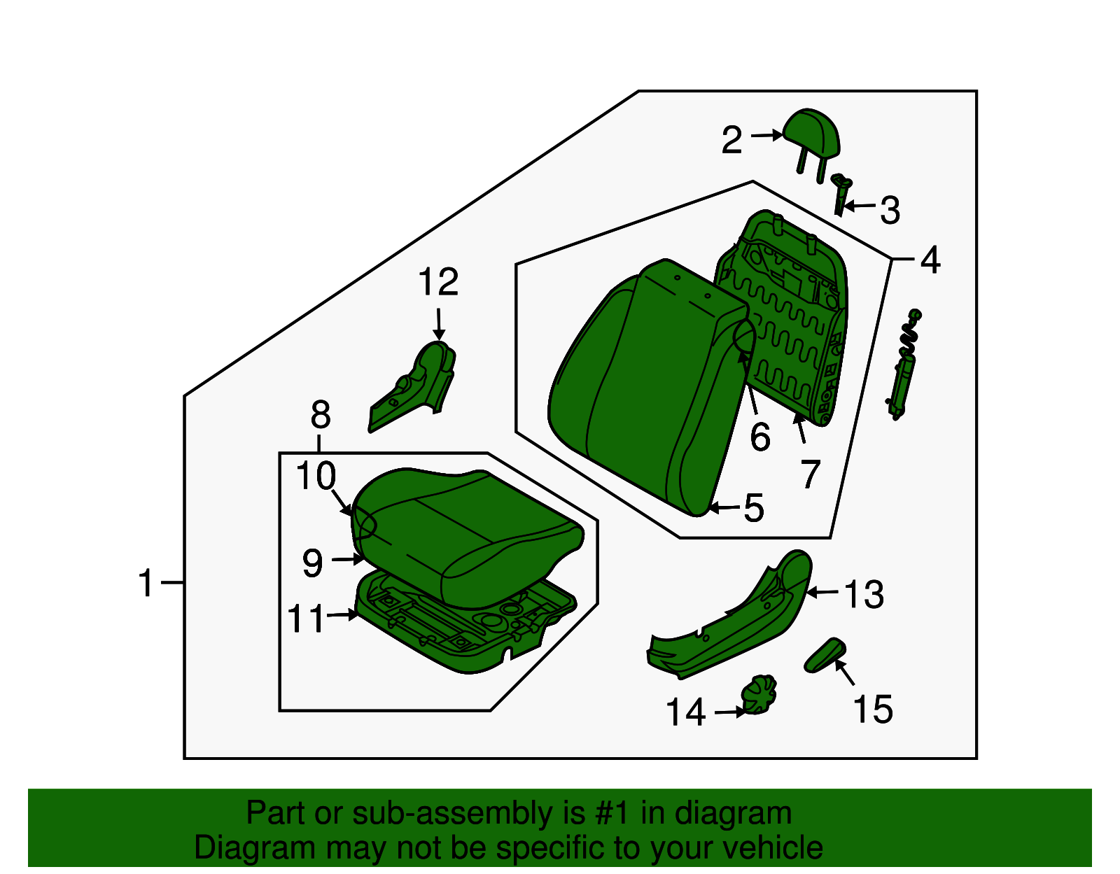 Seat - GM (96891928)