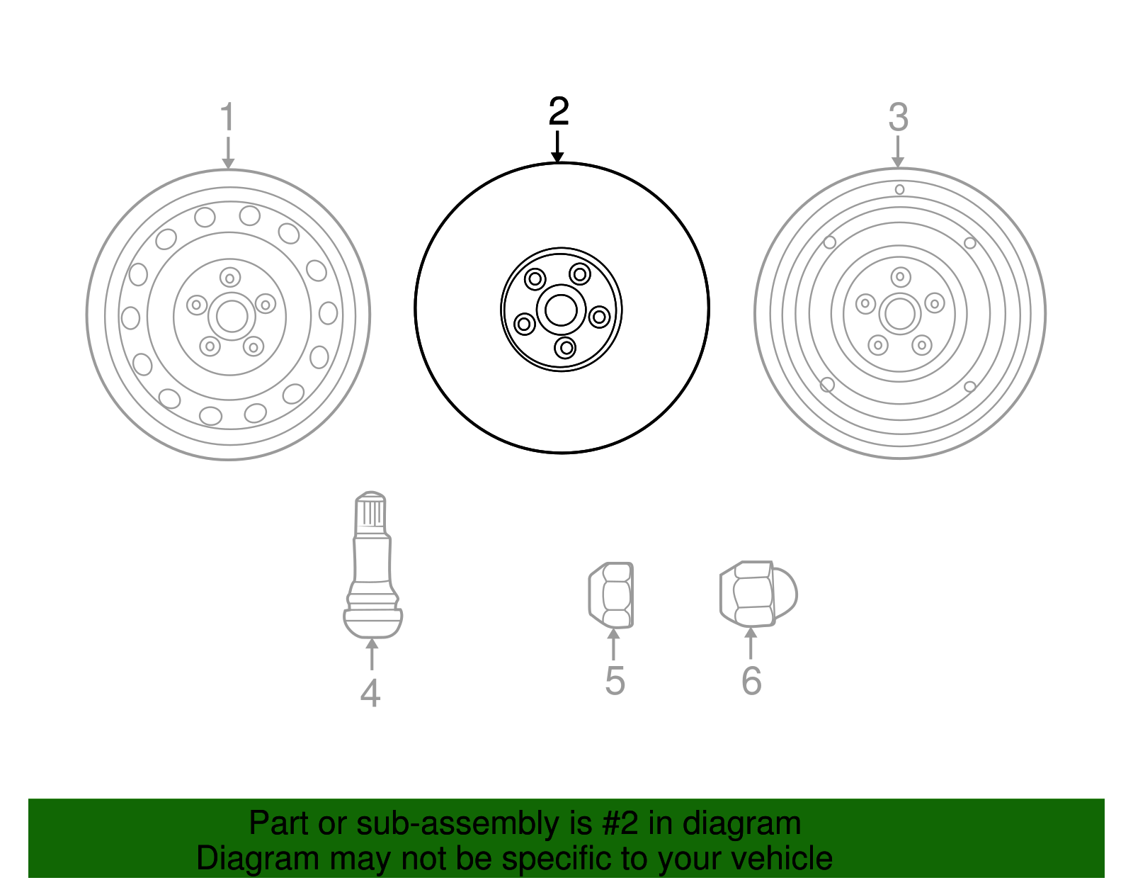 Wheel, Alloy - Toyota (42611-AE010)
