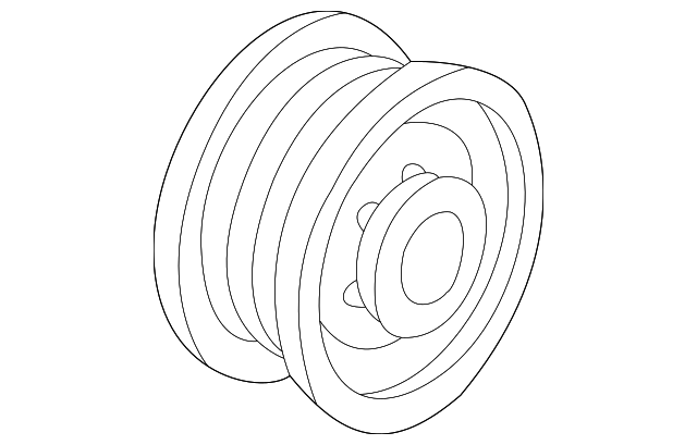 Alternator Pulley - Ford (F6ZZ-10344-A2A)