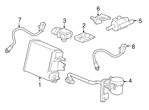 Emission Components for 2007 Hummer H3 | Genuine GM Parts