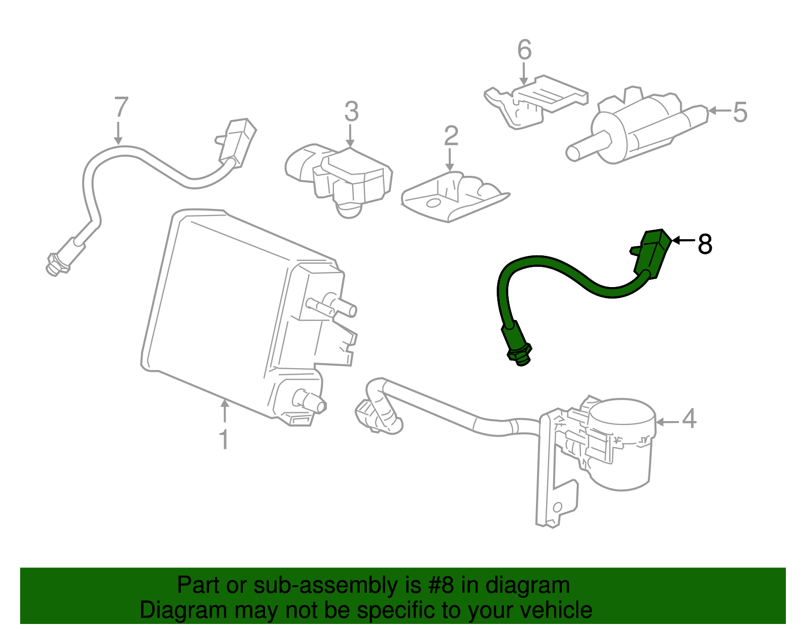 Heated Oxygen Sensor - GM (12596740)