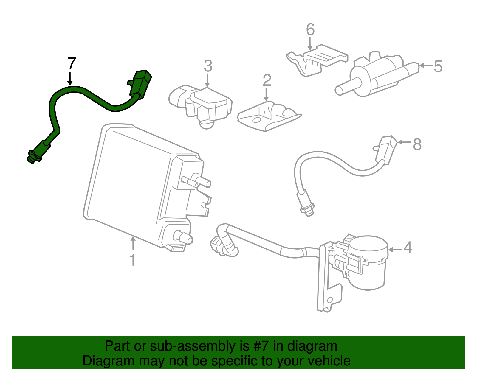 Heated Oxygen Sensor - GM (12592592)