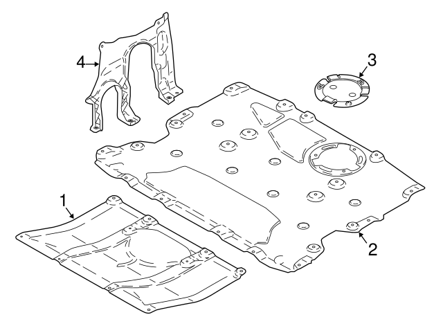 51757394744 - 2018-2024 BMW Front Cover (51-75-7-394-744) | BMW of 