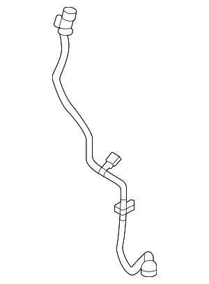 Genuine OEM Engine Coolant Overflow Hose Part# LR188352 Fits 2022  