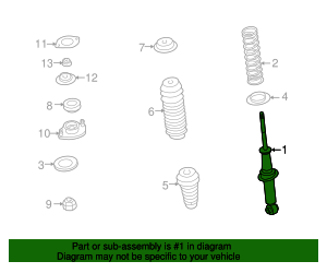 2001-2005 Mazda Miata Strut N067-28-700 RealMazdaParts