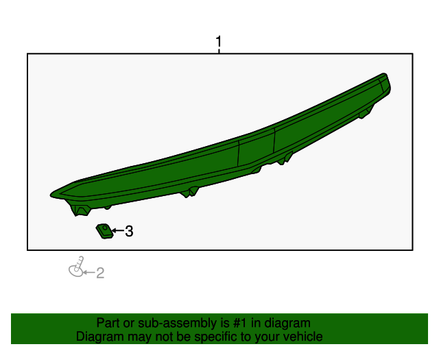 20142019 Chevrolet Corvette OEM NEW 20142019 GM Chevrolet High Mount