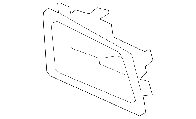 アクセサリー saaa Genuine Nissan Folding Seat Latch Release Handle Bezel 88935