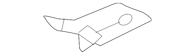 Bracket, Child Seat Rst Sys  Belt - GM (90583859)