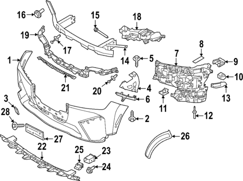 Bumper & Components - Front for 2024 BMW iX | getBMWparts