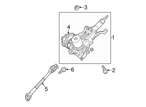 2011 Hyundai Sonata Steering Coupler - Perfect Hyundai