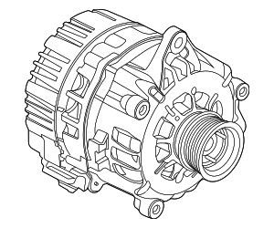 2020-2023 Ford Explorer Motorcraft™ Alternator GL-8952 Awesome Parts
