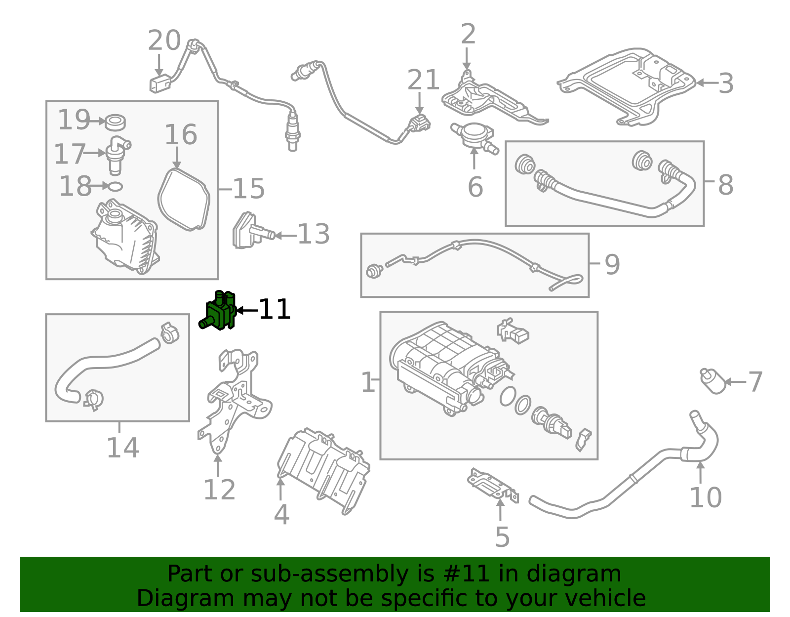 Vacuum Switch - Scion (25860-WB001)