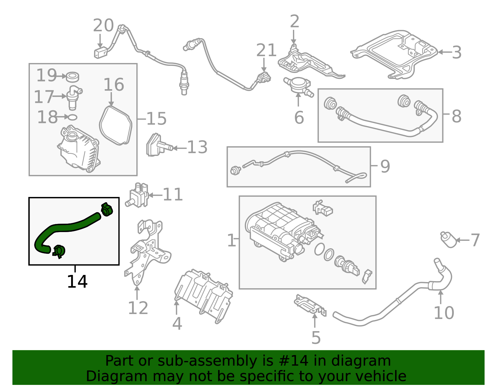 Vacuum Hose - Scion (23827-WB001)