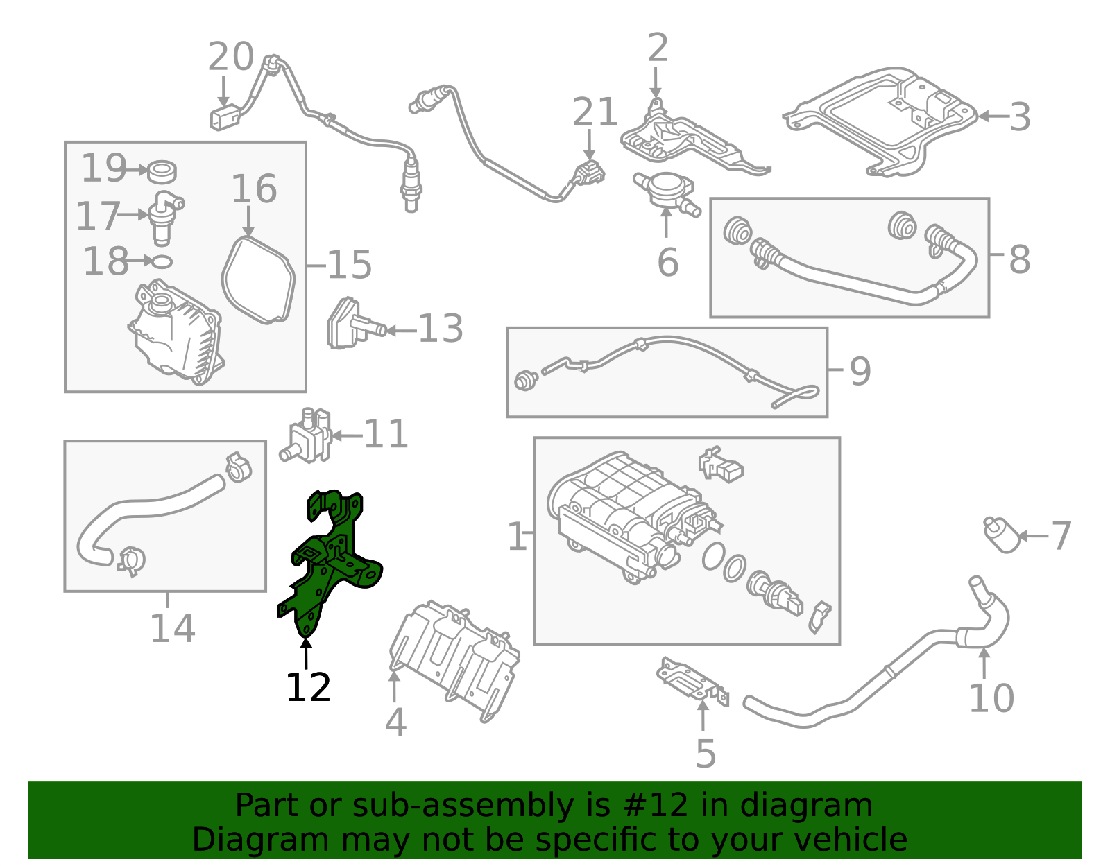 Vacuum Valve Bracket - Scion (25861-WB001)