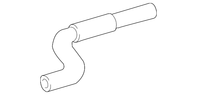 16571-20020 - Upper Hose 1997-2001 Lexus ES300 | Longo Lexus
