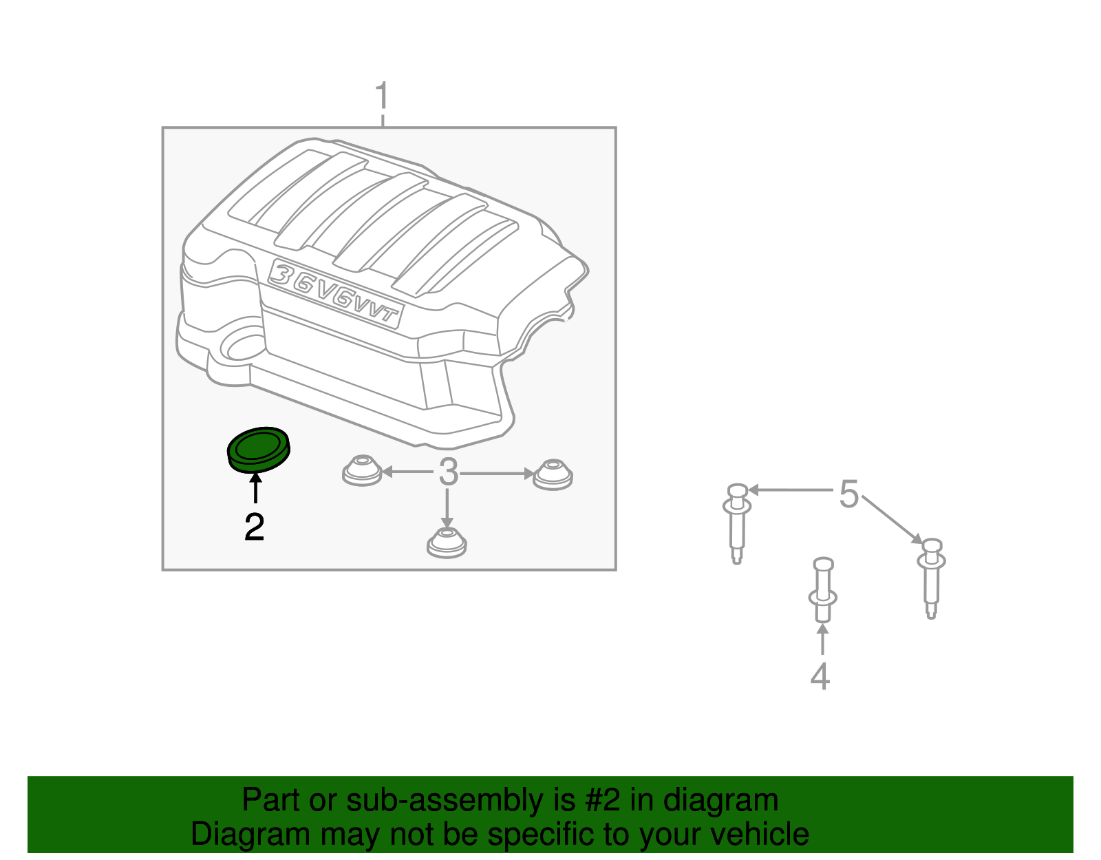 Rubber Grommet with 60 mm Diameter, Round Top, and Bottom - GM (12591714)