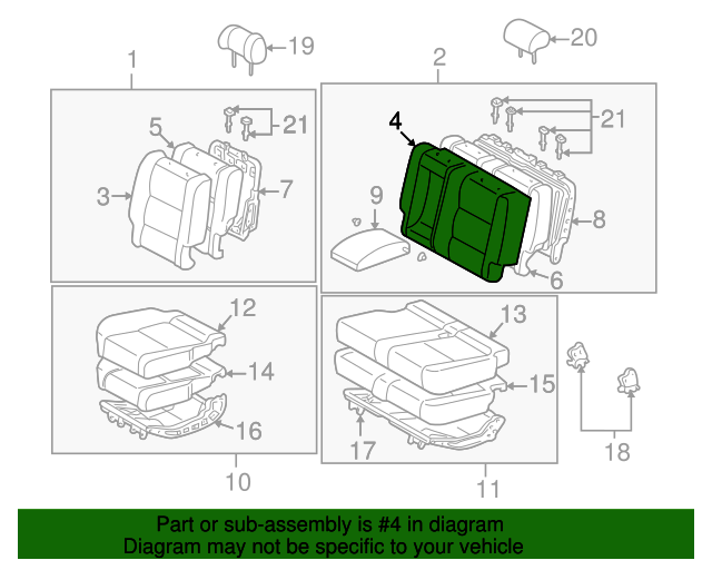 TOYOTA Genuine 71970-0C060-B1 Headrest Assembly TOYOTA Genuine 71970-0C060-B1 Headrest Assembly