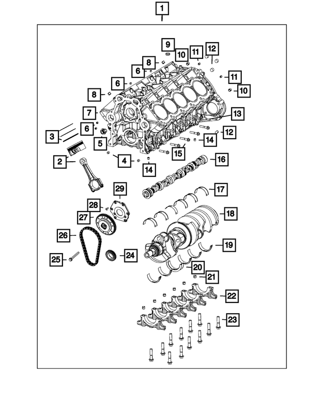 2001-2021 Mopar OEM NEW Mopar 1989-2018 Dodge Ramcharger Ram 1500 2500 ...