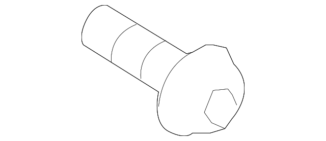 Pull Handle Bolt - Volkswagen (N-103-346-04)
