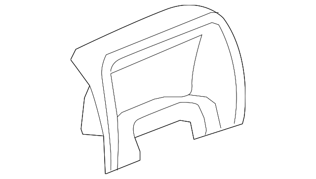 Plate, I/P Cstr Tr - GM (15797631)