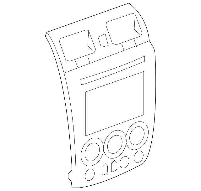 Plate-I/P Acsry Tr - GM (25811874)
